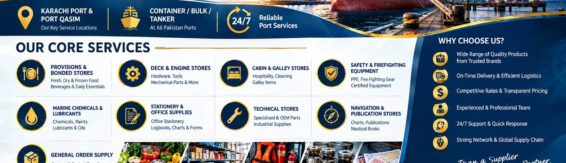 OCEAN EMPIRE MARINE SERVICES operations
