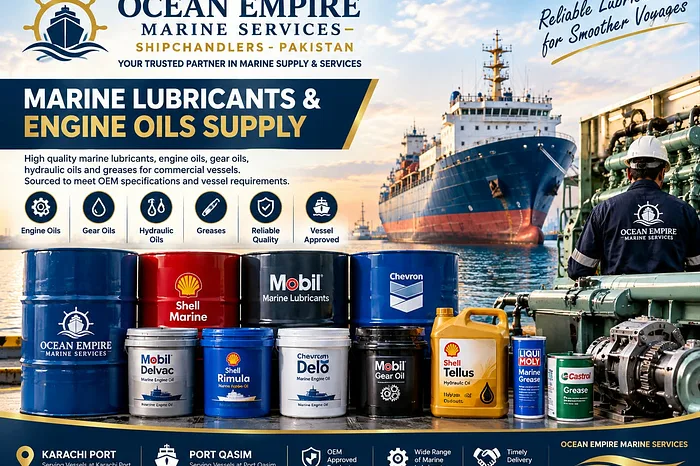 Marine Lubricants & Engine Oils Supply