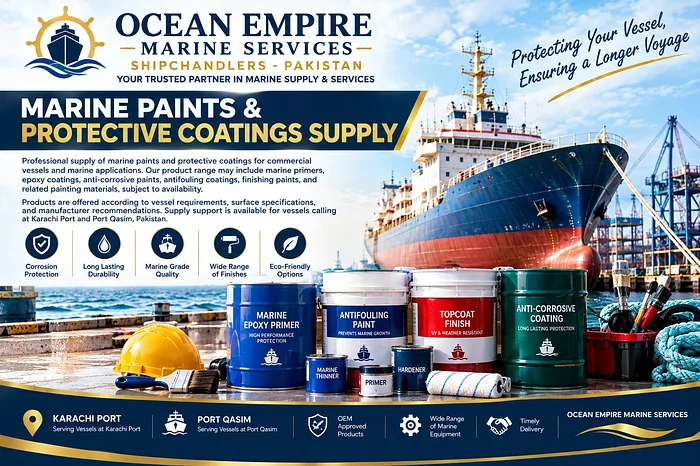 Marine Paints & Protective Coatings Supply