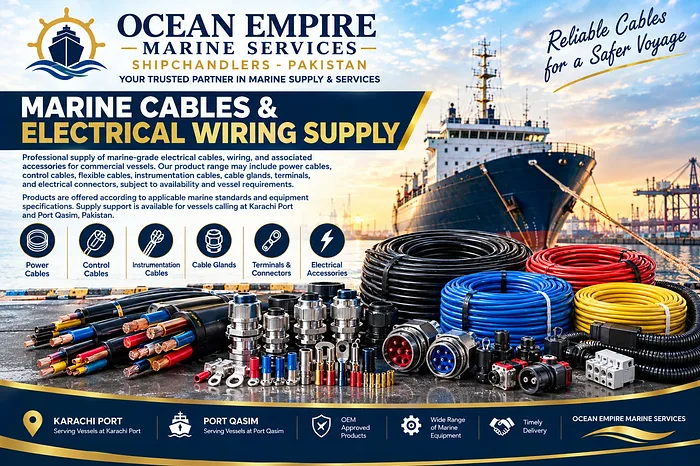Marine Cables & Electrical Wiring Supply